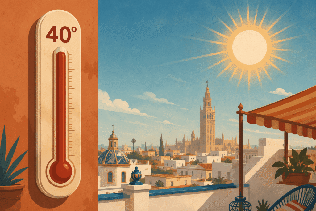 Las altas temperaturas de Sevilla y tus muebles. Cómo protegerlos del calor